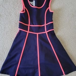 Girls Bonnie Jean Dress  Blue Pink